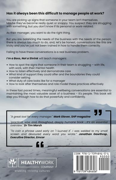 Produktbild: I'm a Boss, Not a Shrink