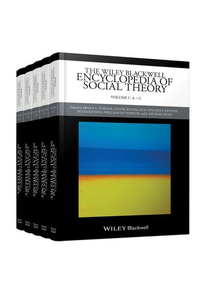 Produktbild: The Wiley Blackwell Encyclopedia of Social Theory, 5 Volume Set