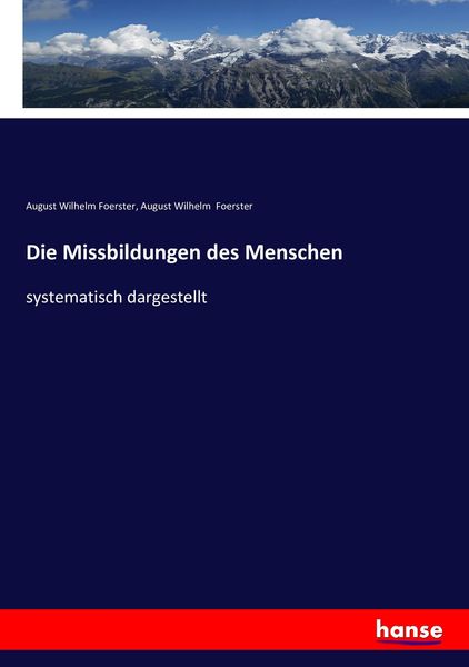 Produktbild: Die Missbildungen des Menschen
