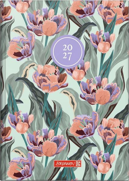 Produktbild: BRUNNEN 1079515027 Buchkalender Mod. 795 2027 "Botanical" A5, Papier