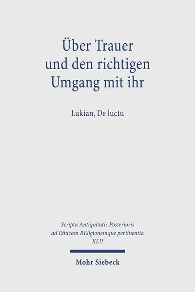 Produktbild: &Uuml;ber Trauer und den richtigen Umgang mit ihr