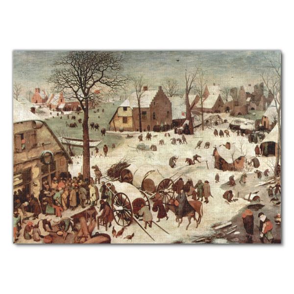 Produktbild: Lais Puzzle Pieter Bruegel d. &Auml;. - Volksz&auml;hlung zu Bethlehem 1000 Teile