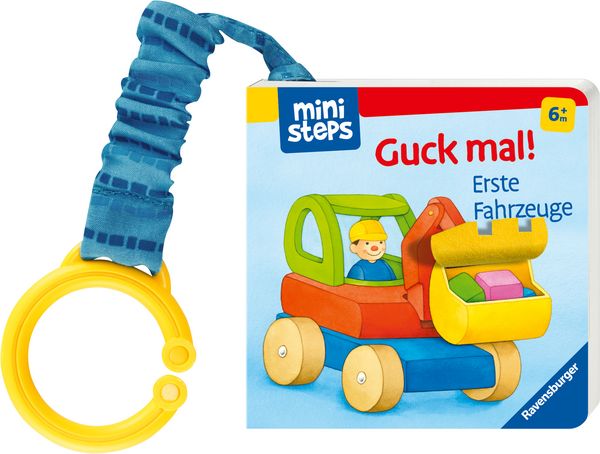 Produktbild: Ministeps Mein erstes Buggybuch: Guck mal! Erste Fahrzeuge - ab 6 Monate