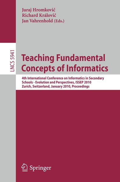 Produktbild: Teaching Fundamental Concepts of Informatics