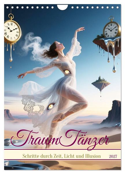 Produktbild: TraumT&auml;nzer - Schritte durch Zeit, Licht und Illusion (Wandkalender 2027 DIN A4 hoch), CALVENDO Monatskalender