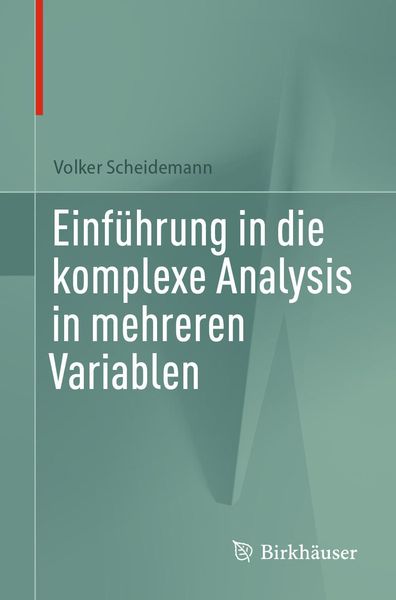Produktbild: Einf&uuml;hrung in die komplexe Analysis in mehreren Variablen