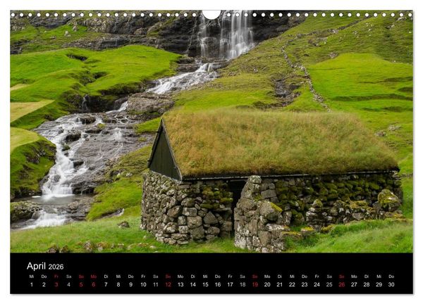 Produktbild: Wunderbare F&auml;r&ouml;er Inseln (Wandkalender 2026 DIN A3 quer), CALVENDO Monatskalender