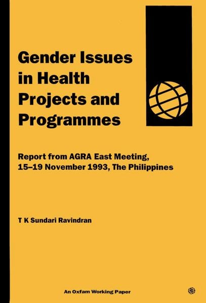 Produktbild: Gender Issues In Health Projects and Programmes