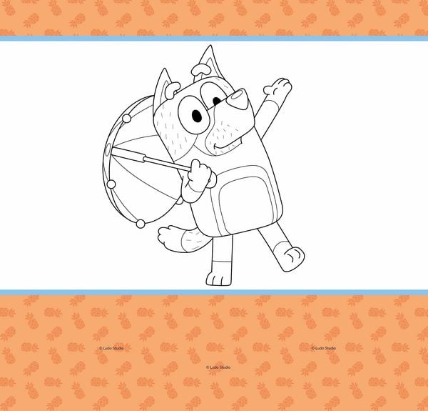 Produktbild: Bluey Mein Bastelblock mit kindersicherer Schere