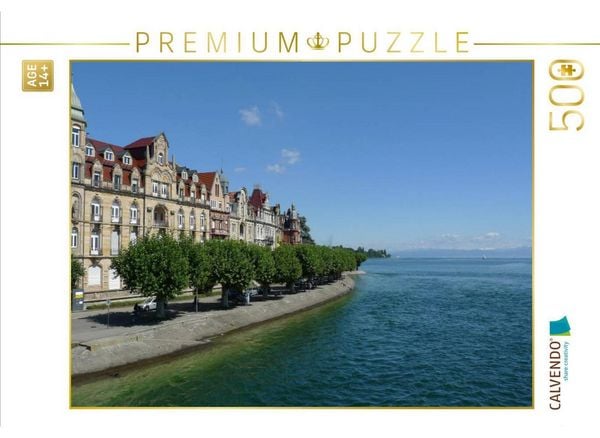 CALVENDO Puzzle Seepromenade | 500 Teile Lege-Größe 48 × 36 cm Foto-Puzzle für Erwachsene
