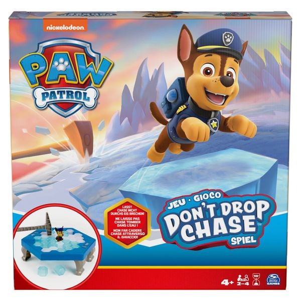 Produktbild: Spin Master Games PAW Patrol - Don&lsquo;t Drop Chase, actionreiches Abenteuerspiel f&uuml;r 2- 4 Fellfreunde ab 4 Jahren