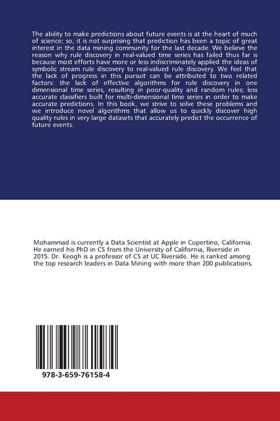 Produktbild: Applications of Mining Massive Time Series Data