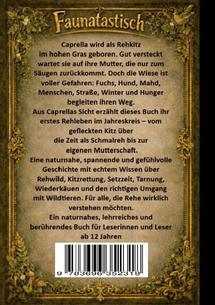 Produktbild: Faunatastisch #8 Caprella - Ein Rehleben im Jahreskreis