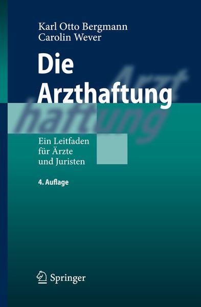 Produktbild: Die Arzthaftung