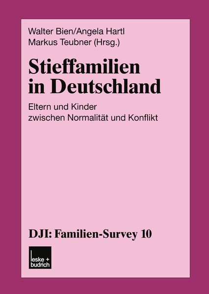 Produktbild: Stieffamilien in Deutschland