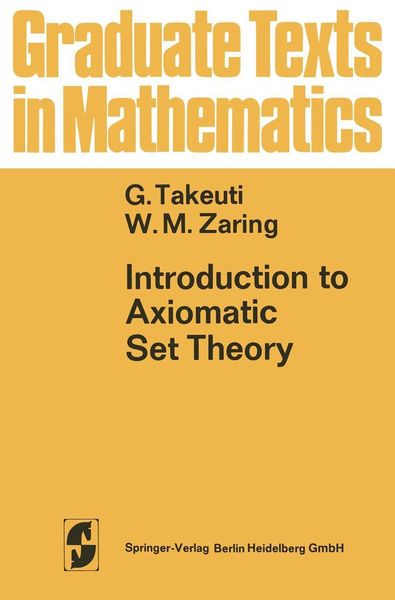 Produktbild: Introduction to Axiomatic Set Theory