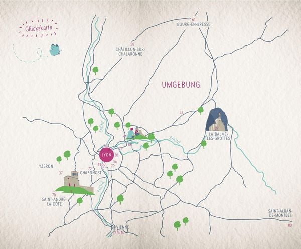 Produktbild: Gl&uuml;cksorte in und um Lyon