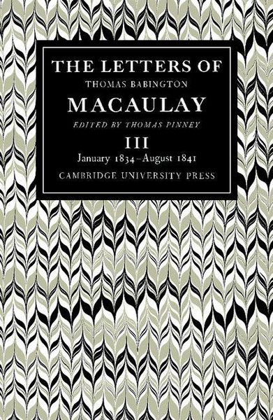 Produktbild: The Letters of Thomas Babington Macaulay