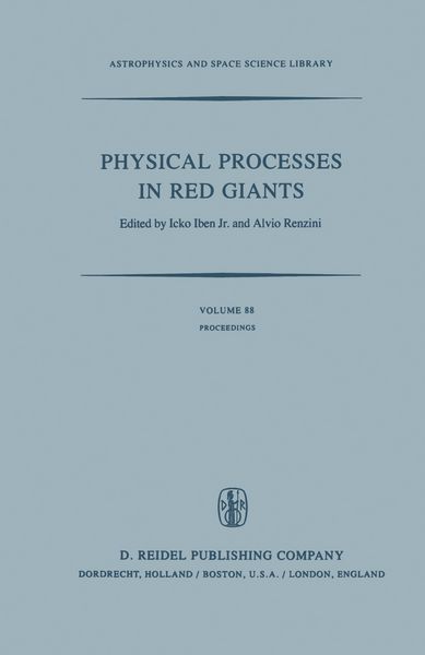 Produktbild: Physical Processes in Red Giants