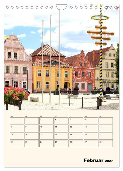 Produktbild: Luckau &ndash; Herz der Niederlausitz (Wandkalender 2027 DIN A4 hoch), CALVENDO Monatskalender