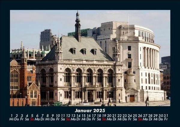 Produktbild: London 2025 Fotokalender DIN A5