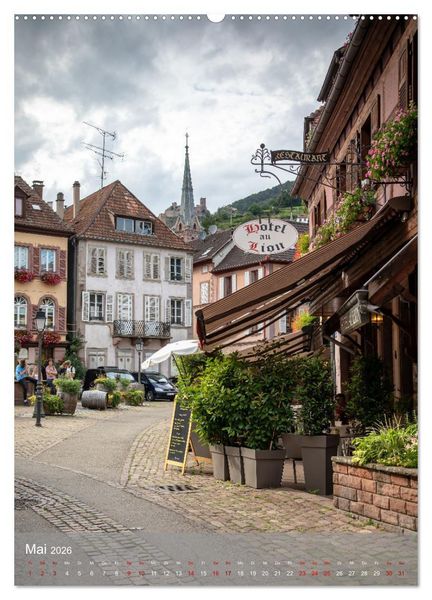 Produktbild: Ribeauville (Wandkalender 2026 DIN A2 hoch), CALVENDO Monatskalender