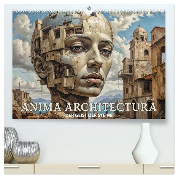 Produktbild: Anima Architectura, der Geist der Steine (hochwertiger Premium Wandkalender 2027 DIN A2 quer), Kunstdruck in Hochglanz