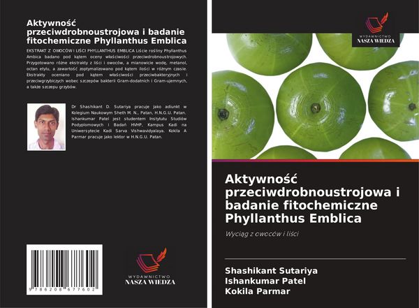 Produktbild: Aktywno&iquest;&iquest; przeciwdrobnoustrojowa i badanie fitochemiczne Phyllanthus Emblica