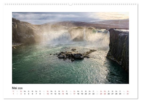 Produktbild: Magisches Island (Wandkalender 2026 DIN A2 quer), CALVENDO Monatskalender