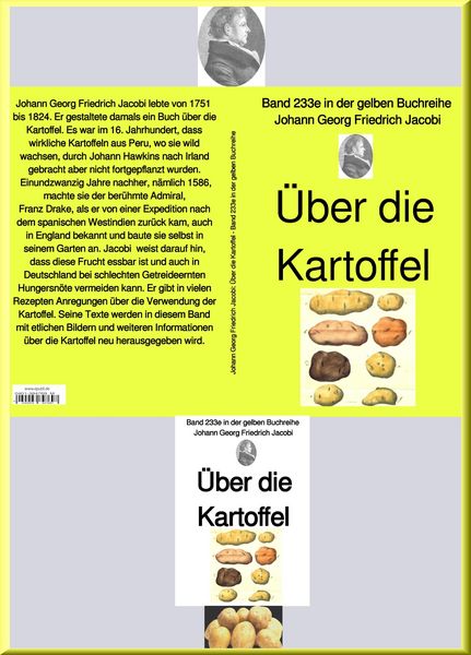 Produktbild: &Uuml;ber die Kartoffel - Band 233e in der gelben Buchreihe - bei J&uuml;rgen Ruszkowski