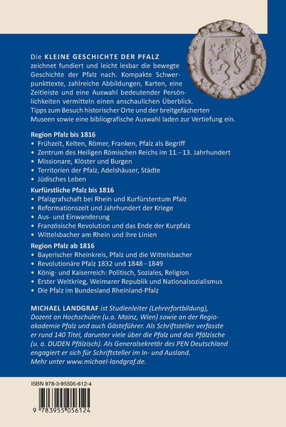 Produktbild: Kleine Geschichte der Pfalz