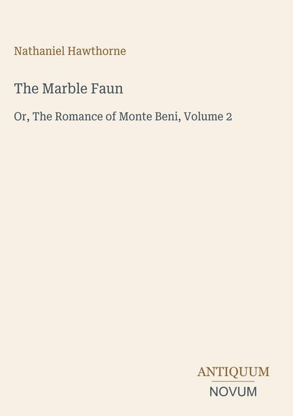 Produktbild: The Marble Faun