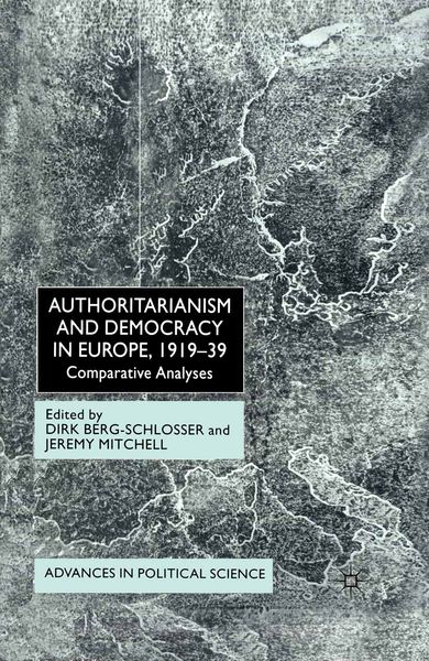 Produktbild: Authoritarianism and Democracy in Europe, 1919-39