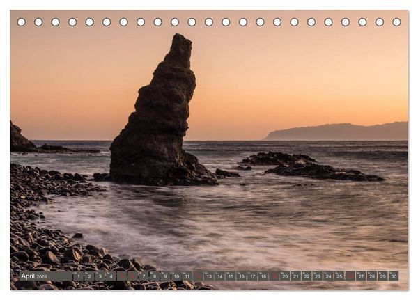 Produktbild: La Gomera - Vielseitige Insel (Tischkalender 2026 DIN A5 quer), CALVENDO Monatskalender