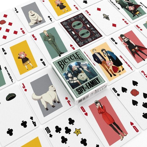 Produktbild: Bicycle&reg; Spy Family (Designer Spielkarten, Poker, Skat...)