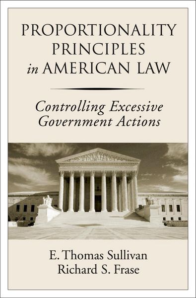 Produktbild: Proportionality Principles in American Law
