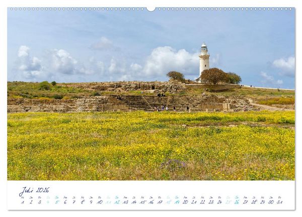 Produktbild: Zauberhaftes Zypern (Wandkalender 2026 DIN A2 quer), CALVENDO Monatskalender