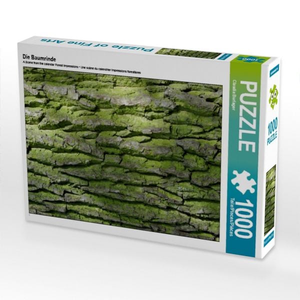 CALVENDO Puzzle Die Baumrinde | 1000 Teile Lege-Größe 64x48cm Foto-Puzzle für glückliche Stunden