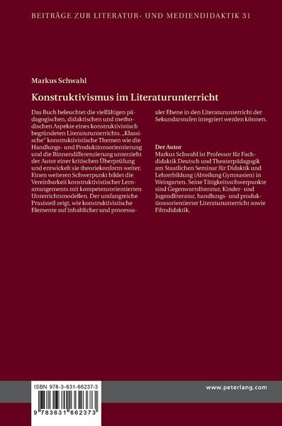 Produktbild: Konstruktivismus im Literaturunterricht