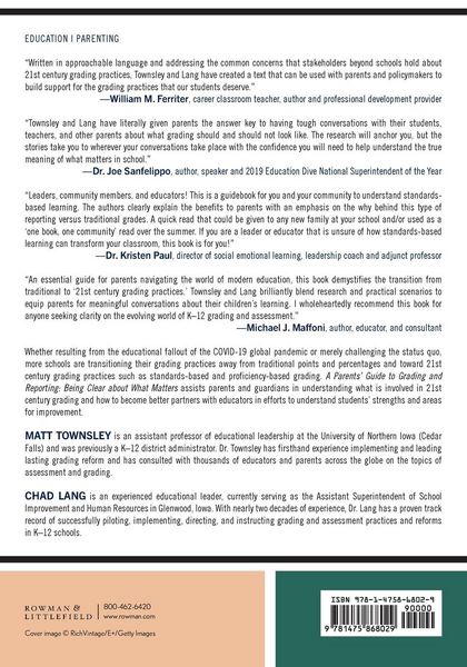 Produktbild: Parents' Guide to Grading and Reporting