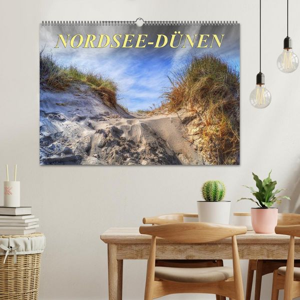 Produktbild: Nordsee-D&uuml;nen (Wandkalender 2026 DIN A2 quer), CALVENDO Monatskalender