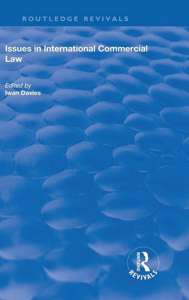 Produktbild: Issues in International Commercial Law