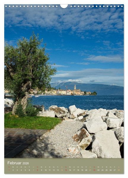 Produktbild: Gardasee - Die sch&ouml;nsten Momente am Gardasee (Wandkalender 2026 DIN A3 hoch), CALVENDO Monatskalender