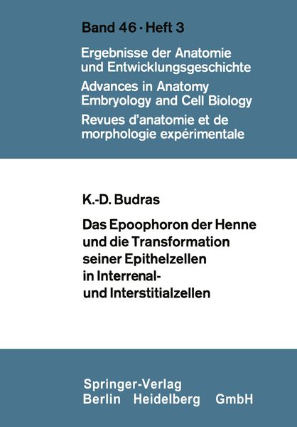 Produktbild: Das Epoophoron der Henne und die Transformation seiner Epithelzellen in Interrenal- und Interstitialzellen