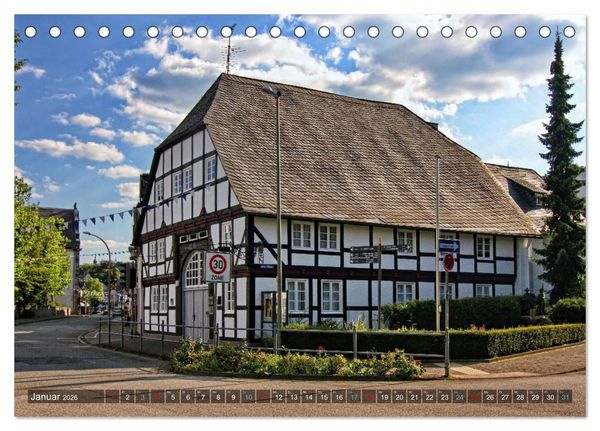 Produktbild: Stadtansichten Brilon (Tischkalender 2026 DIN A5 quer), CALVENDO Monatskalender