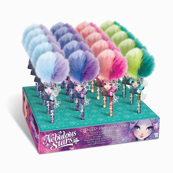 Produktbild: Nebulous Stars Gelschreiber Pompom sortiert