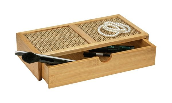 Produktbild: Badbox Mod. Allegre mit Schublade, aus Bambus und Rattan