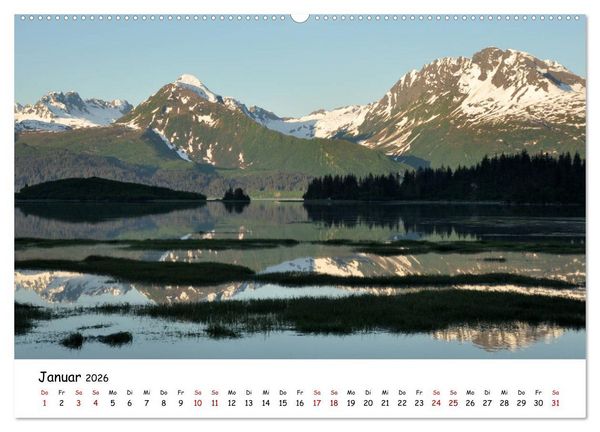 Produktbild: Unendlichkeit in Alaska und Yukon (Wandkalender 2026 DIN A2 quer), CALVENDO Monatskalender