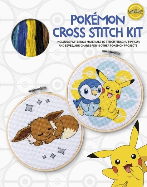 Produktbild: PokeMon Cross Stitch Kit