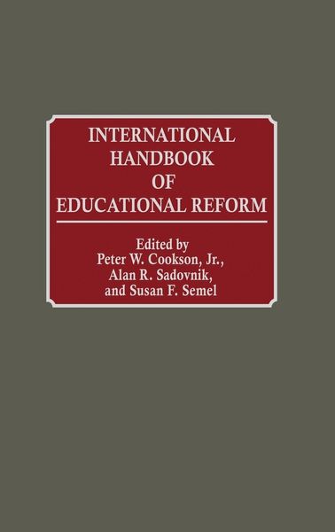 Produktbild: International Handbook of Educational Reform